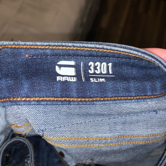 G Star Raw 3301 Slim Jeans - Picture 4 of 5